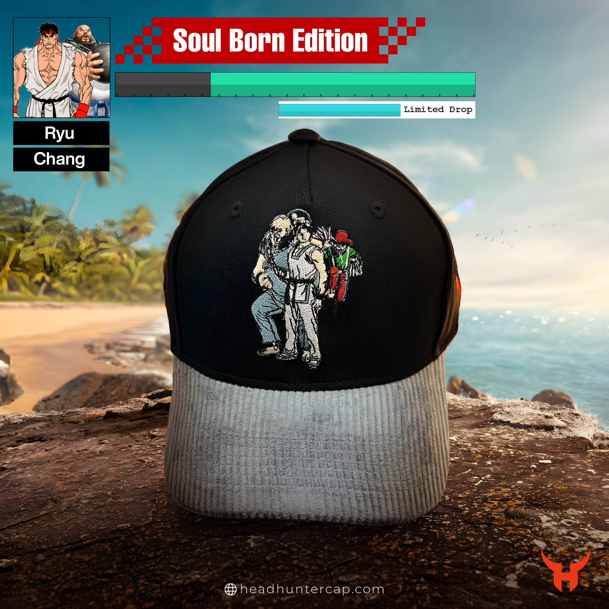 Woman standing wearing dark blue kurti and jeans light grey background